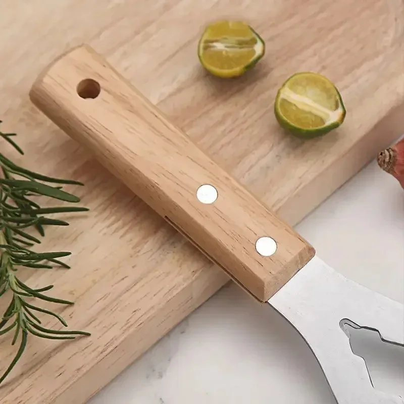 8PCS 다기능 삽 긴 손잡이 삽 두꺼운 스테인리스 주방 청소 가정용 삽 먼지 제거용