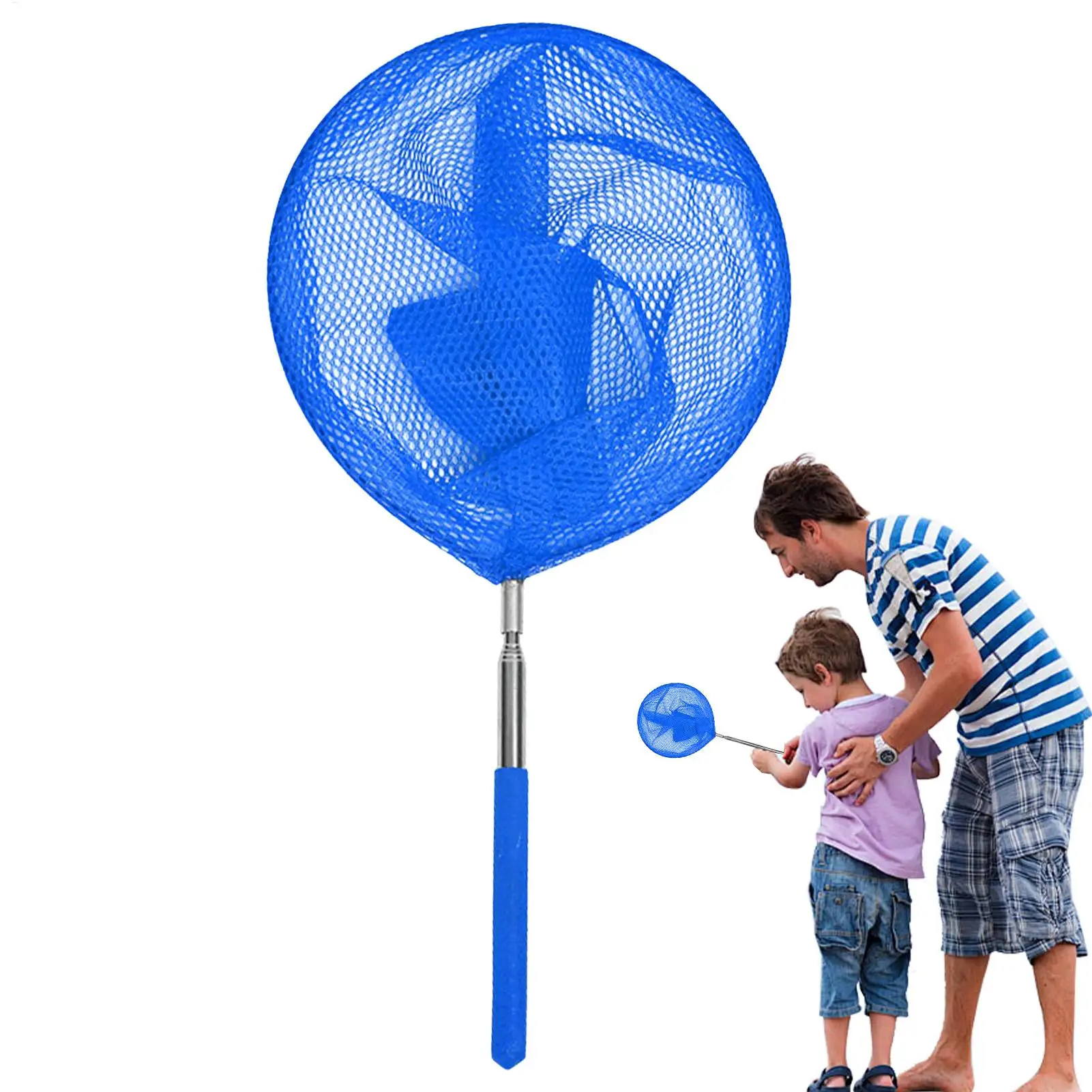 1pc Outdoor Pool Nets Cleaning Pool Skimmer Net Telescoping Pool Skimmer Fishing Nets Pool Cleaner Net Small Pool Net Skimmer