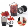 High-Quality Kitchen Slicing Equipment With Cup for Slicing Fruits Vegetables Strawberries Bananas as Kitchen Essential