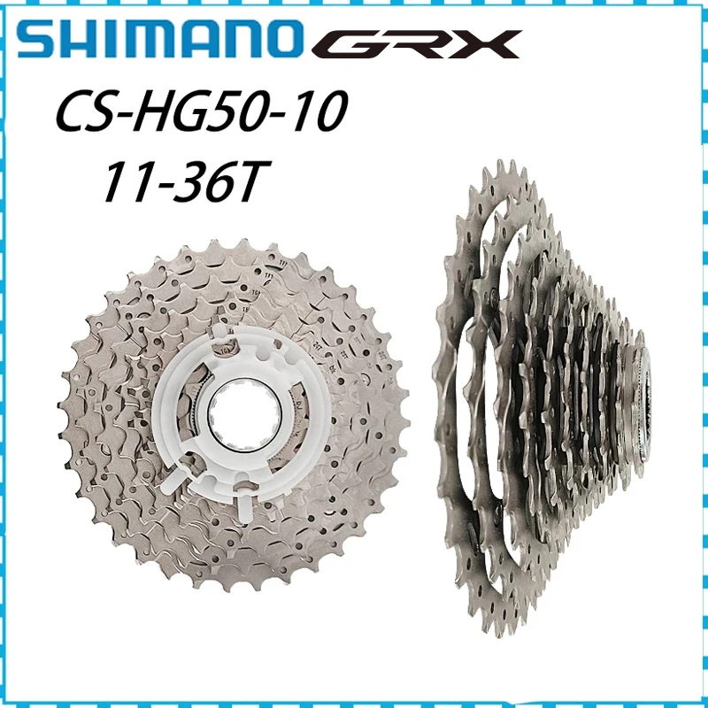 Shimano Grx Cs-Hg50-10 Cassetta 10 Velocità Hg50-10 Ruota Libera 11-36T Mtb Bici Cassetta Pignone Cs-Hg50-10 10 S