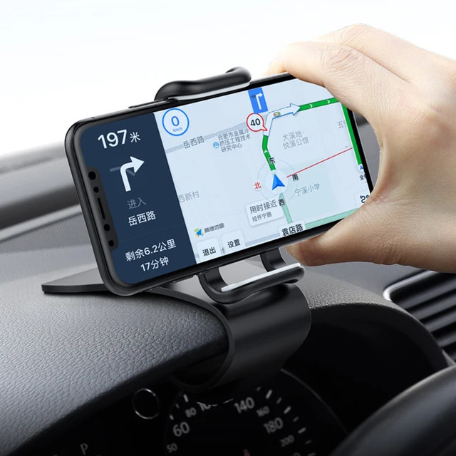 360 Rotatable Car Phone Holder Universal Cell Phone Stands Car Rack Dashboard Support for Auto Grip Mobile Phone Fixed Bracket - Image 4