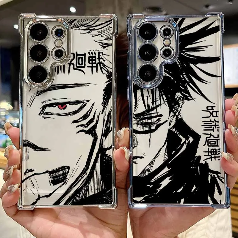 Jujutsu Anime Kaisen Plating Anti-Fall Phone Case