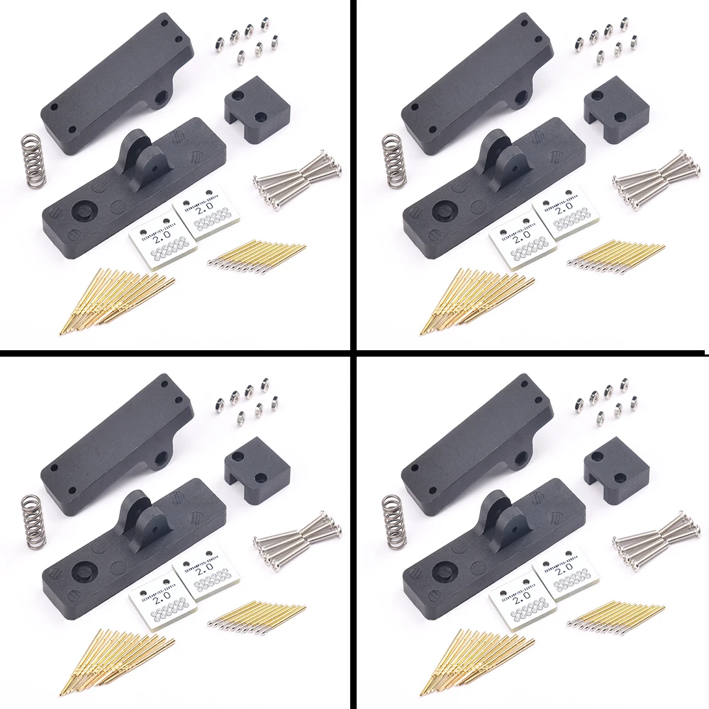 

DIY 2.54 2.0 1.5 1.27 1.25 100mil 50mil 3P 4P 5P 6P 7P 8P 9P 10P PCB Clip Clamp Fixture Probe Pogo Pin Download Program Burn