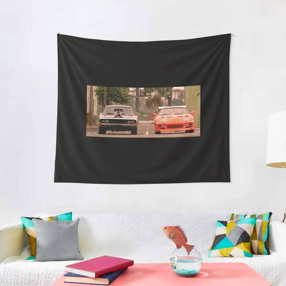 

The fast and the furious last race Tapestry Things To The Room Home And Comfort Decor Wall Hanging Decor Mushroom Tapestry