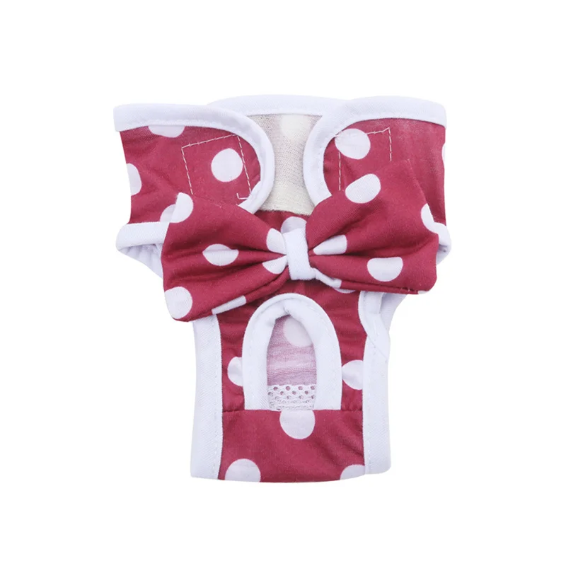 Reusable Female Dogs Diaper Pants Sanitary Menstruation Physiological Shorts dog diapers pet diapers dog nappies