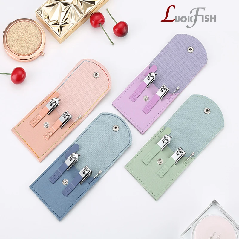 

Manicure Set for Men and Women Portable Nail Clipper Scissors 2Pcs Pedicure Kits Green Nail Clipper Set Manicure & Pedicure Tool