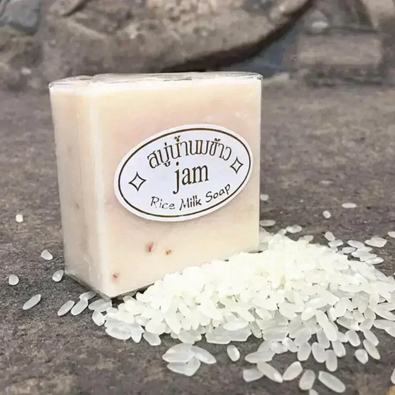 JAM Rice Milk Soap Wholesale Handmade K-Brother Rice Milk Goat Milk Soap Jam Rice Soap 2