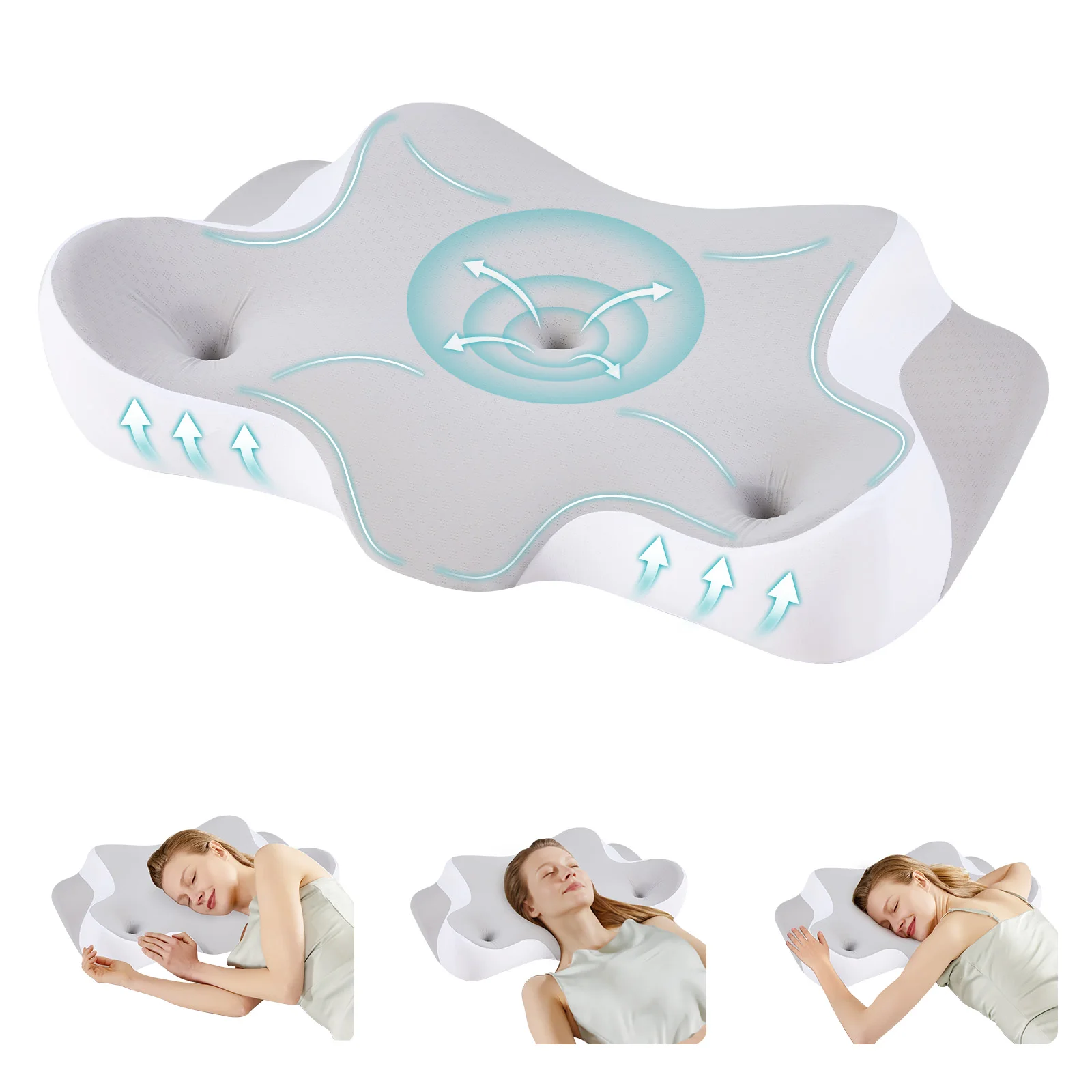 Removable washable pillowcase