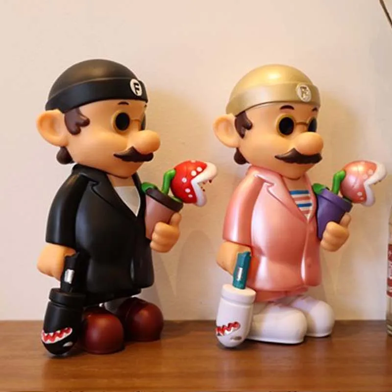 Fools Paradise Marioレオン フィギュア Super Mario x Leon The Professional Vinyl Toys | Hypebeast