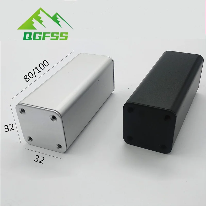 Aluminum Enclosure waterproof 80 100x32x32mm Case PCB DIY Instrument Electronic Project Protective Box Alloy Components Made PCB Electronic enclosure case electrical box