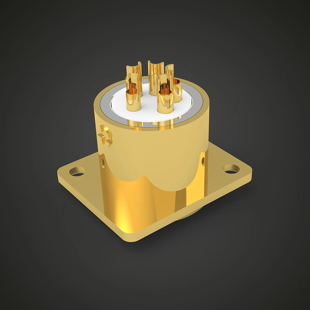 Viborg xf04g 4pin fêmea xlr plug conector