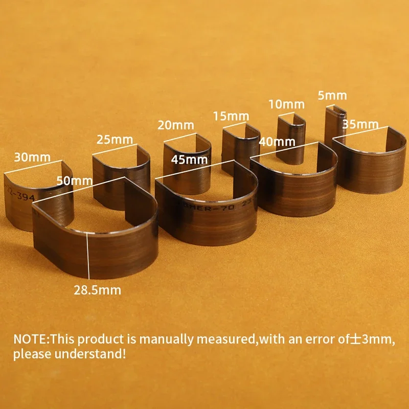 1PC Half-round Leather Cutter DIY Leather Template Cutting Die Semicircle Cut Mold Japan Knife Belt Tail Punching 5-50mm