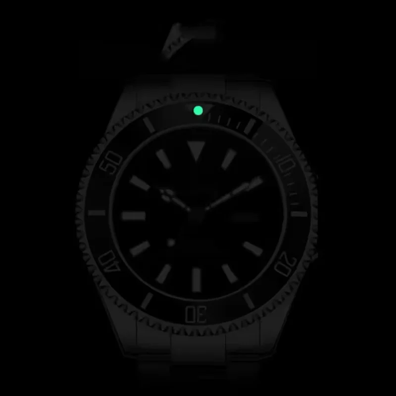 Submariner Beads Blue Green 2pcs Luminous Pip Watch Bezel Insert 12 O&rsquo;Clock Luminous Pearl Dot Mod Parts Replacement Accessorie