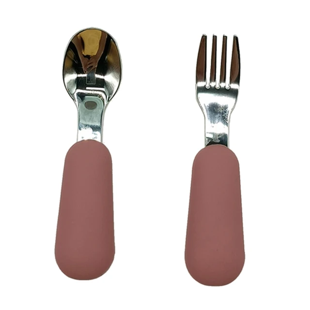 Kids Cutlery Utensils for Toddlers and Baby Led Weaning