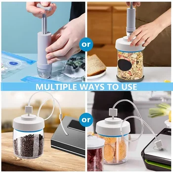 Compatible with FoodSaver Mason Can Vacuum Sealer Kit 4