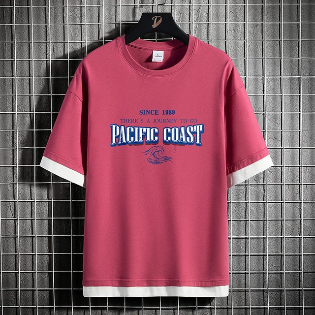 Shirt Mens Hip Hop Short Sleeve Casual 