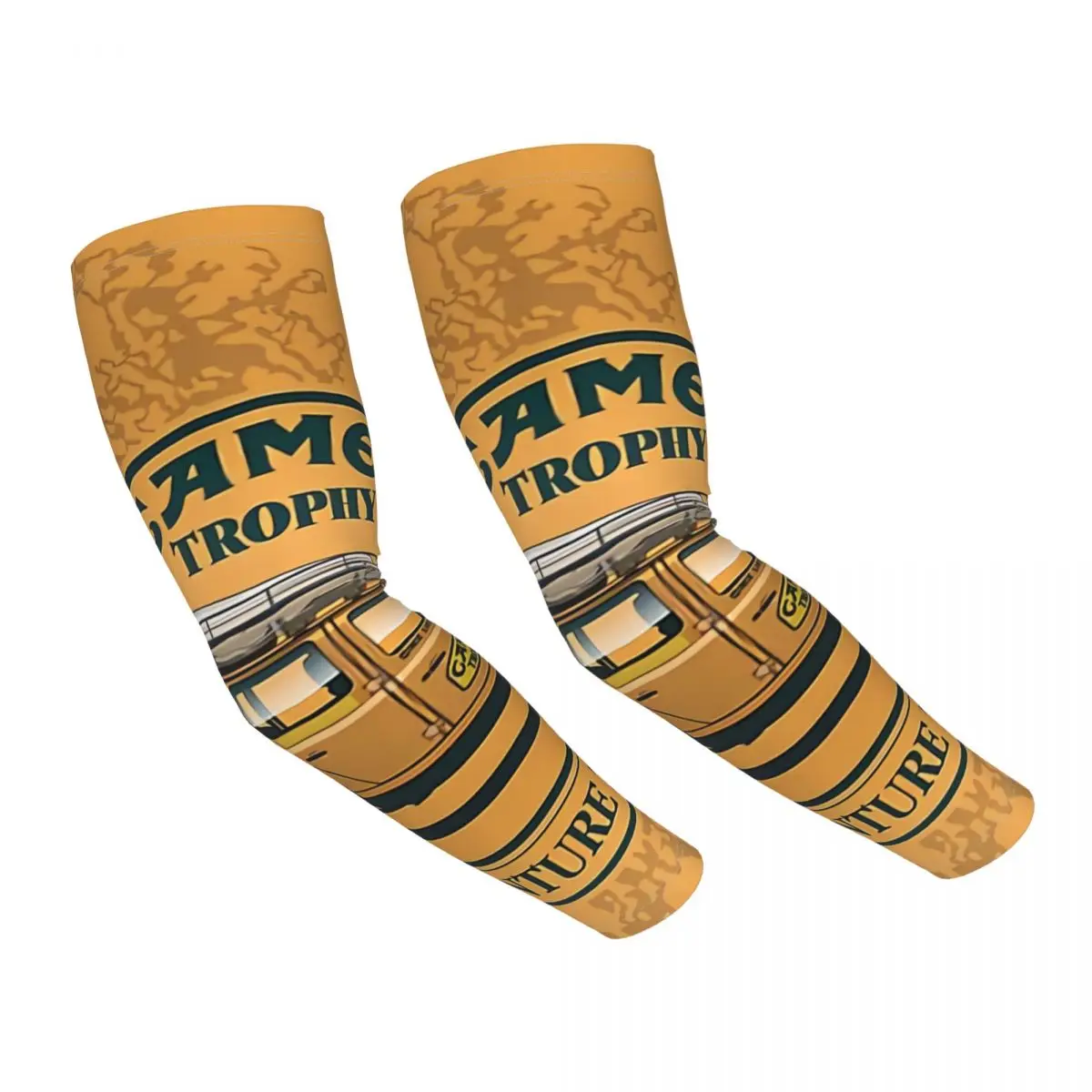 

Custom Camel Trophy UV Protection Arm Sleeves Men Women Sports Tattoo Cover Up for Cycling