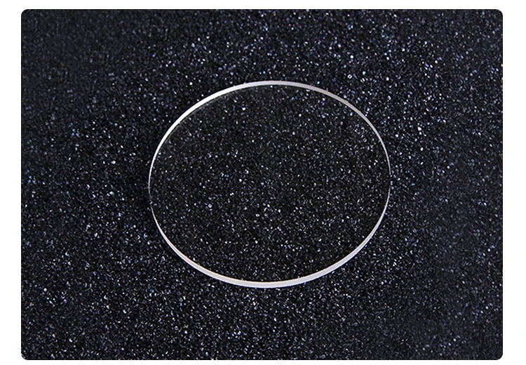JGS1 UV-geschmolzene Quarzglas-Rundscheibe, ultradünn, hochpräzises optisches Fenster, hohe Lichtdurchlässigkeit, in verschiedenen Größen erhältlich – Detail 3