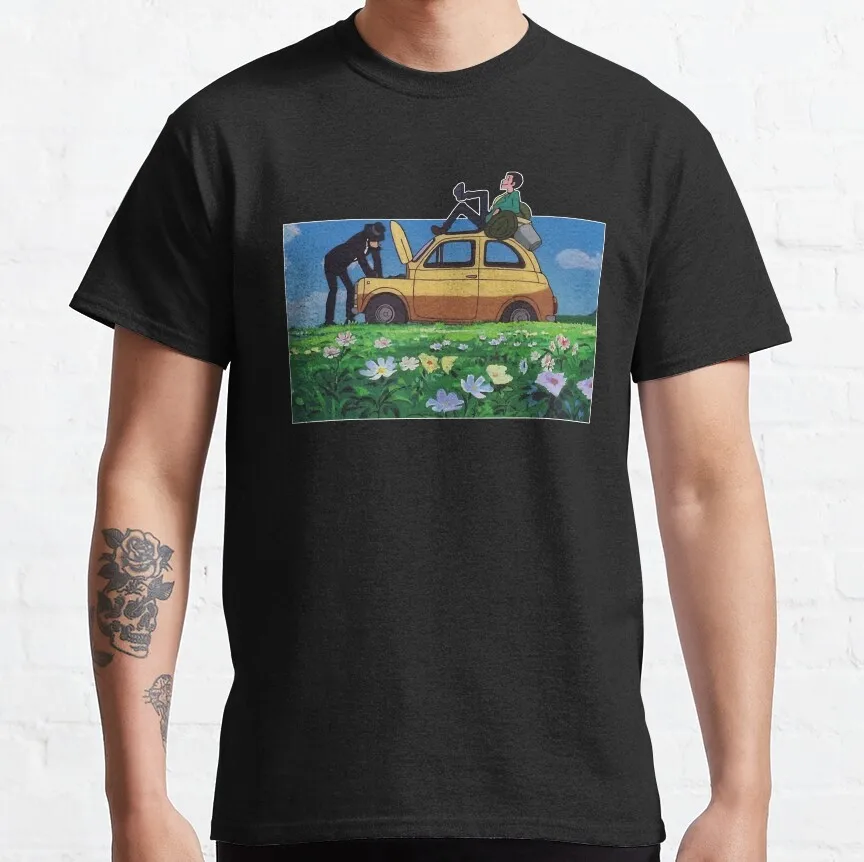 Lupin La Terza Camicia, Lupin Iii, Lupin La 3A Maglietta Felpe Abbigliamento Vintage Maglietta Grafica