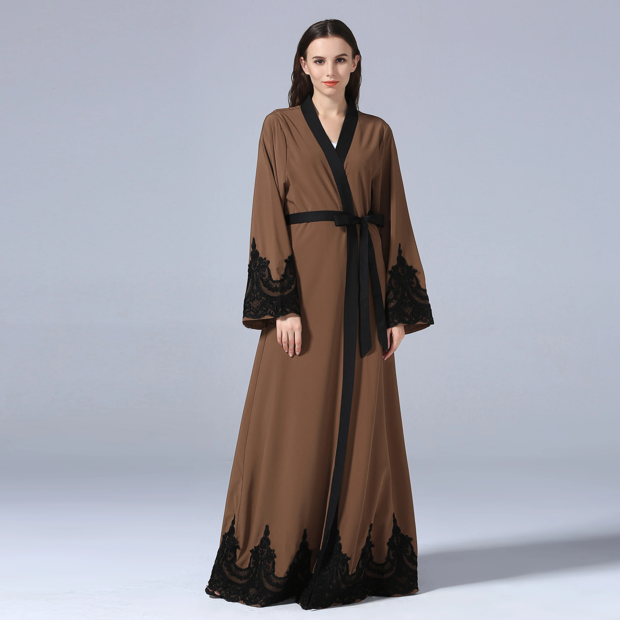 36/5000 Moderate Abaya Ramadan abaya for women Muslim Turkish Arab abaya Islamic Clothing for Muslim women Kimono abaya