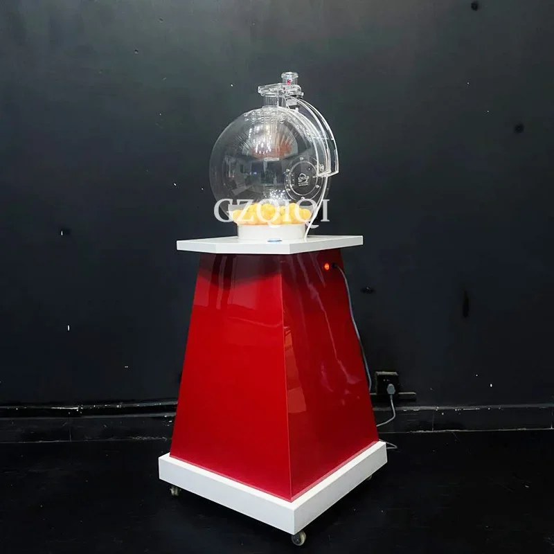 Electric lottery machine jet lottery machine 50 ball model bingo profesional com cartela