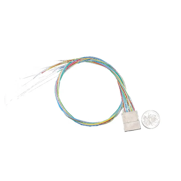 

20 channels 100GHz ITU, 2.9dB low IL, ultra compact DWDM Mux Demux