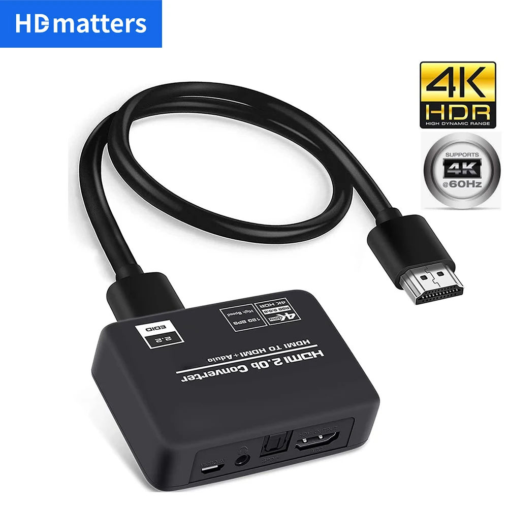 HDMI20AudioExtractor4K60HzforPS5XboxSeriesX4KHDMIAudio