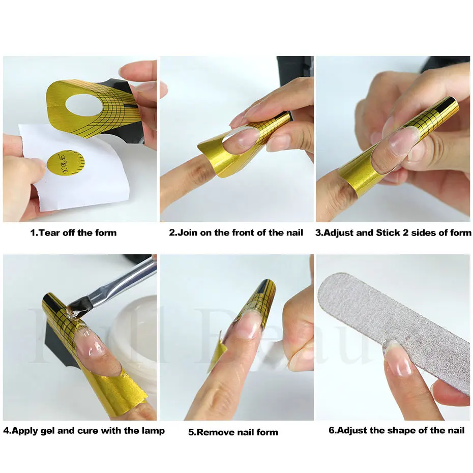 500pc Nail Form NF941
