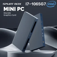 Spurt Box DIY MINI PC Intel Core UHD Graphics 10Th Gen I7-1065G7 CPU DDR4 8G/16G 256G 512G 1TB Bluetooth WIFI Desktop Computer 1