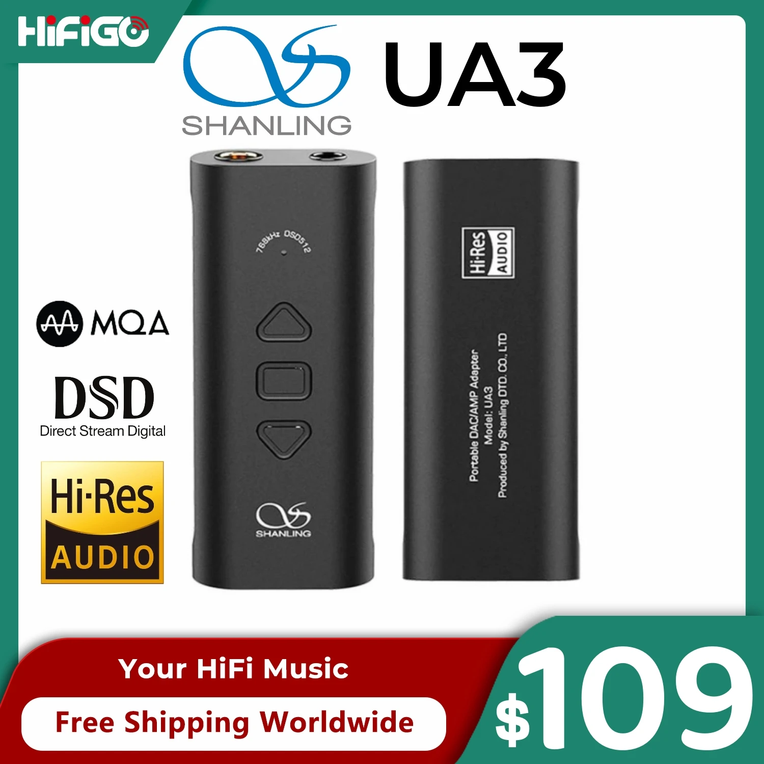 SHANLING-UA3-Amplificador-de-auscultadores-USB-DAC-port-til-de-alta ...