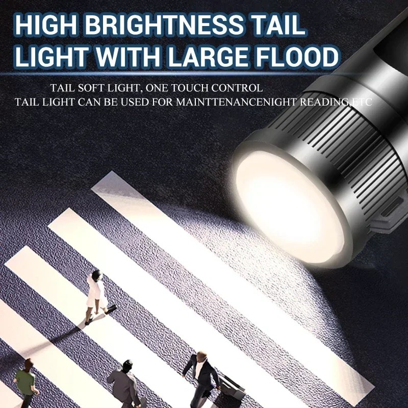 Ultra Bright P70 LED Tactical Flashlight 4