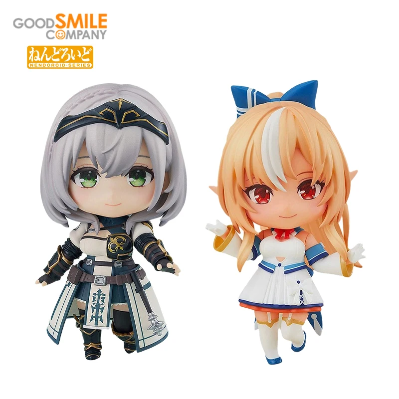 

GSC Good Smile NENDOROID 2008 Shiragane Noel 2009 Shiranui Flare Hololive PVC Action Figure Anime Model Toys Collection Gift