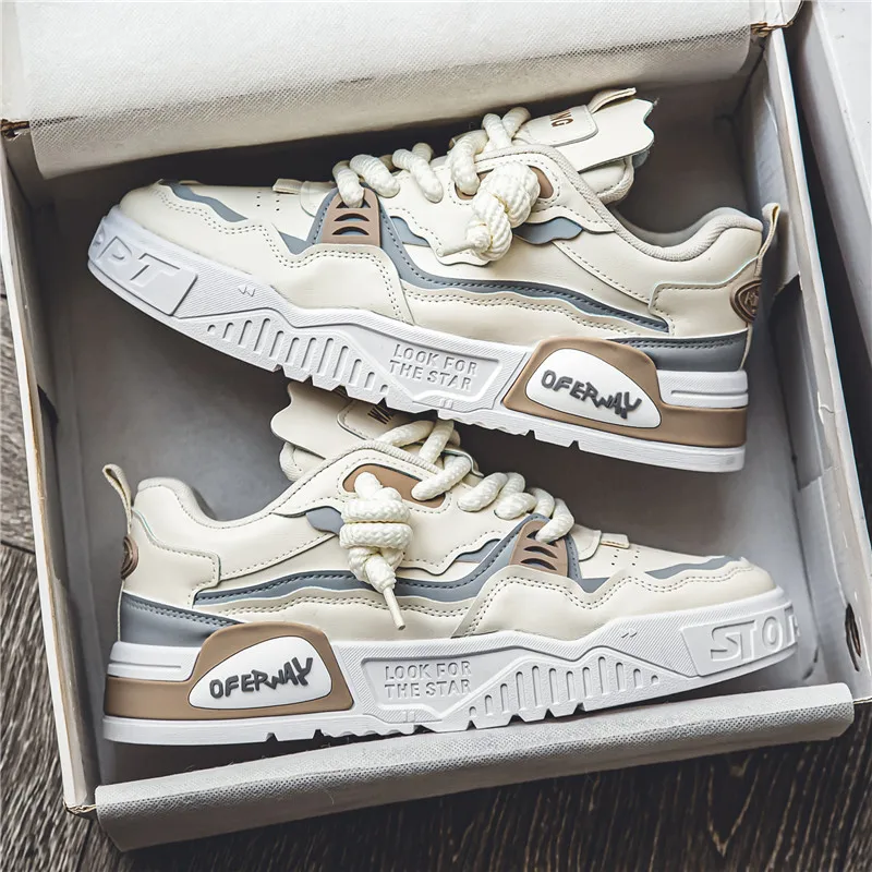 남성용 캐주얼 스포츠 신발, 메쉬 통기성 레이스업 러닝화, 워킹 데일리 스니커즈, 조깅 트레이닝 신발 