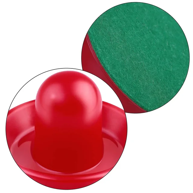 8pcs/set Standard Plastic Air Hockey Pushers And Pucks Replacement For Game Tables Goalies Accessories