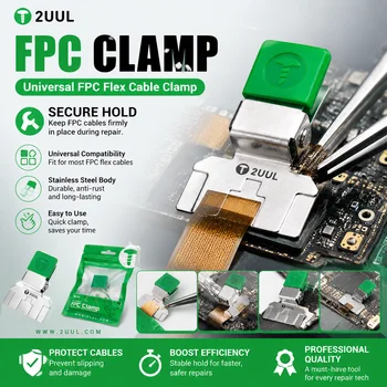 2UUL FC01 Clip Universale FPC per Riparazione Telefoni Cellulari, Supporto per Cavi Flessibili, Strumento di Manutenzione per Cellulari