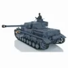 Henglong 1/16 7.0 Plastic FPV Panzer IV F2 RC Tank 3859 Steel Metal Gearbox 360 Rotating Infrared Battle TH17397-SMT7 5