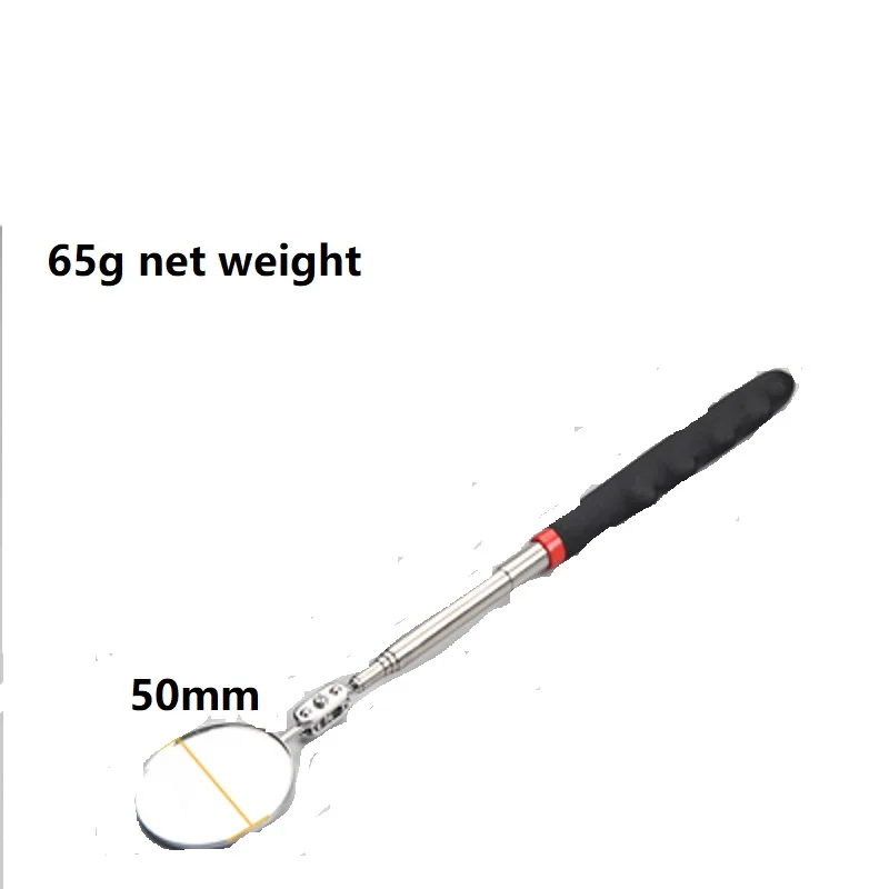 

Car Chassis Repair Inspection Telescoping 50mm Steel 360° Rotation Extendable Adjustable Handle Mirror Observing Small Details