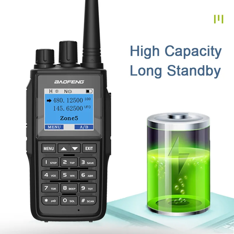

BAOFENG Walkie Talkie UV-22PRO Portable Two Way Radios 5W 1800mAh Li-ion Dual Band CB Ham Radio BF-UV22 BF-UV22PRO
