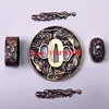 Exquisite Brass Copper Tsuba Handguard Guard Fuchi Kashira Menuki For Japanese Real Japan Samurai Katana Sword Fittings New 1