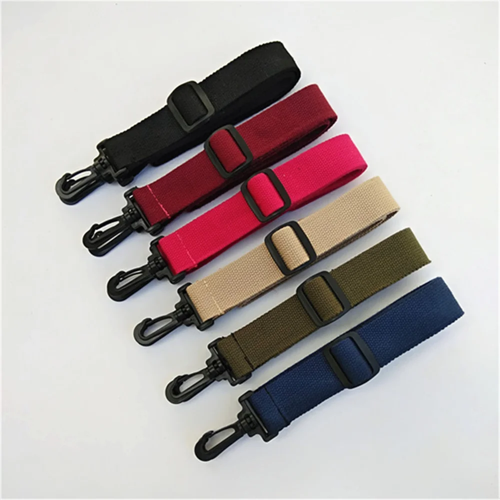 Long Detachable Crossbody Bag Nylon Strap Adjustable Handbag Belts Women Purse Handle Shoulder Bags Replacement Accessorie 130cm colorful 5 nylon zipper slider head for diy craft handbag jacket bags purse garment metal zippers detachable sewing accessories