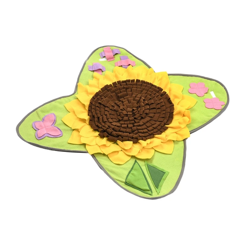 

Pet Dog Snuffle Mat Nose Smell Training Blanket Sniffing Pad Slow Feeding Bowl Food Dispenser Carpet Relieve Stress Non-Slip
