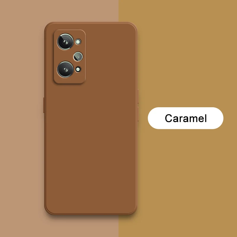 Square Liquid Silicone Shockproof Phone Cases - 360° Protective Cover