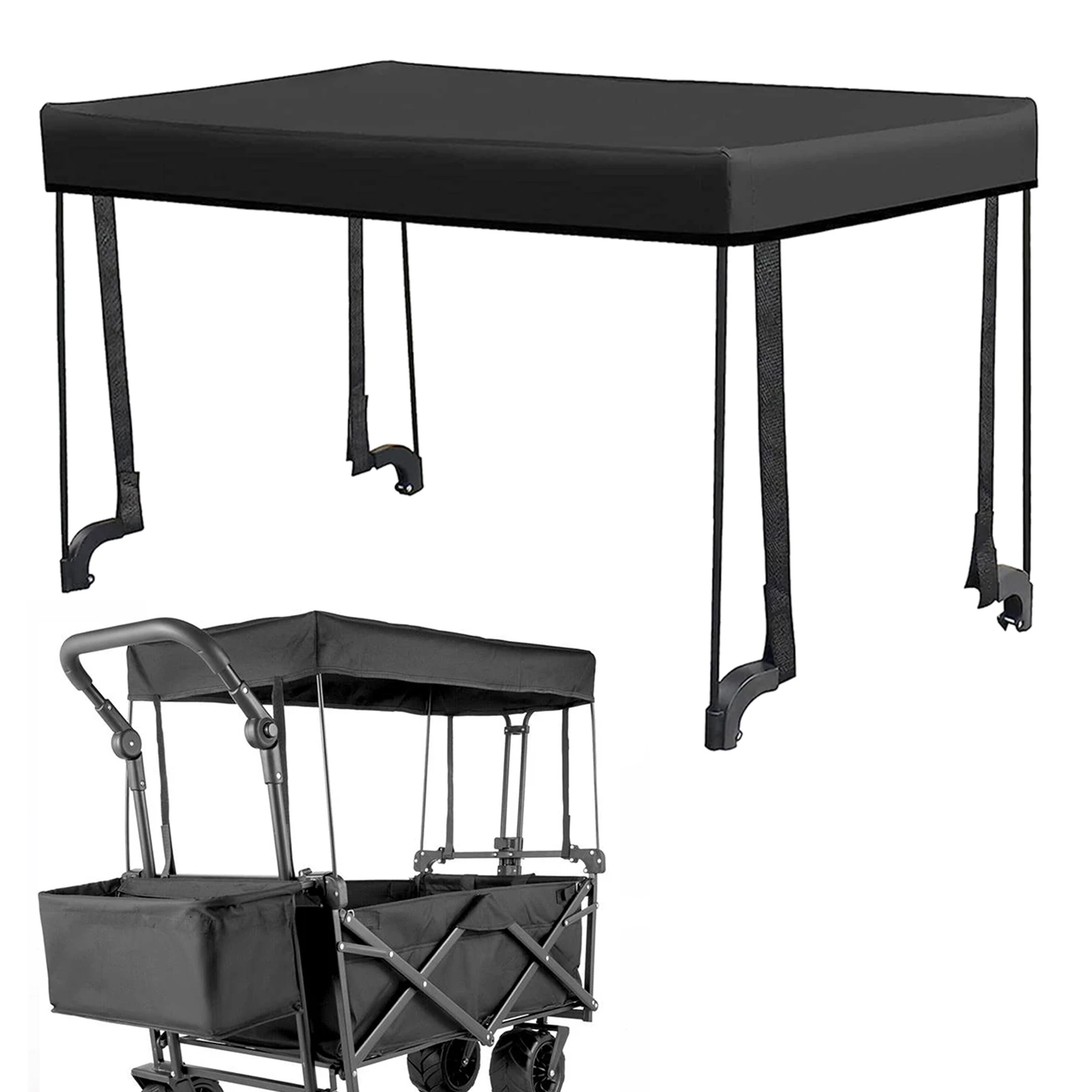 Carro Attacco Carrello Carrello Parasole Copertura Tenda Da Sole Baldacchino Picnicking Campeggio Versatile Resistente All'Acqua Facile Da Usare Carre