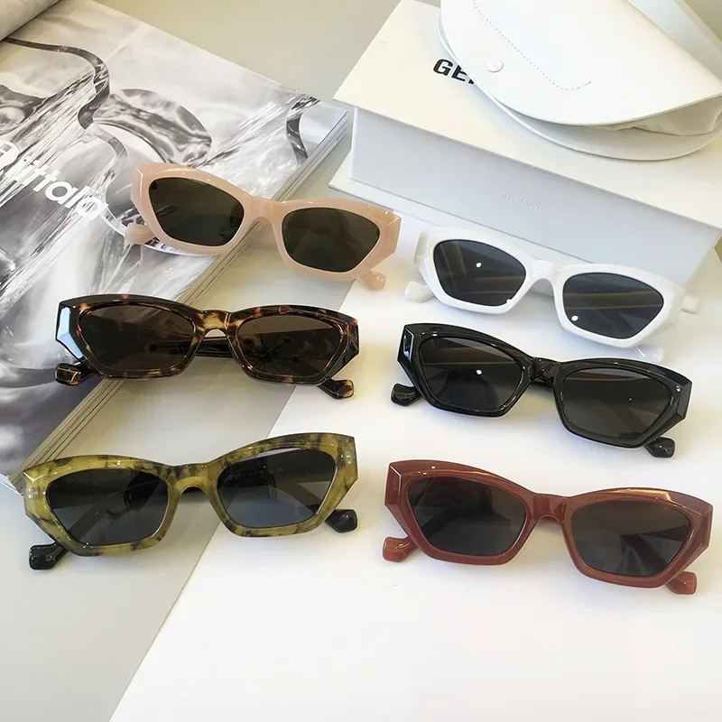 Vintage Sunglasses Women Sunglasses Vintage Sunglasses For Women Retro Fashion Cat Eye Sun Glasses Anti-UV Travel Fishing Eyewear UV400 Retro Wild Street