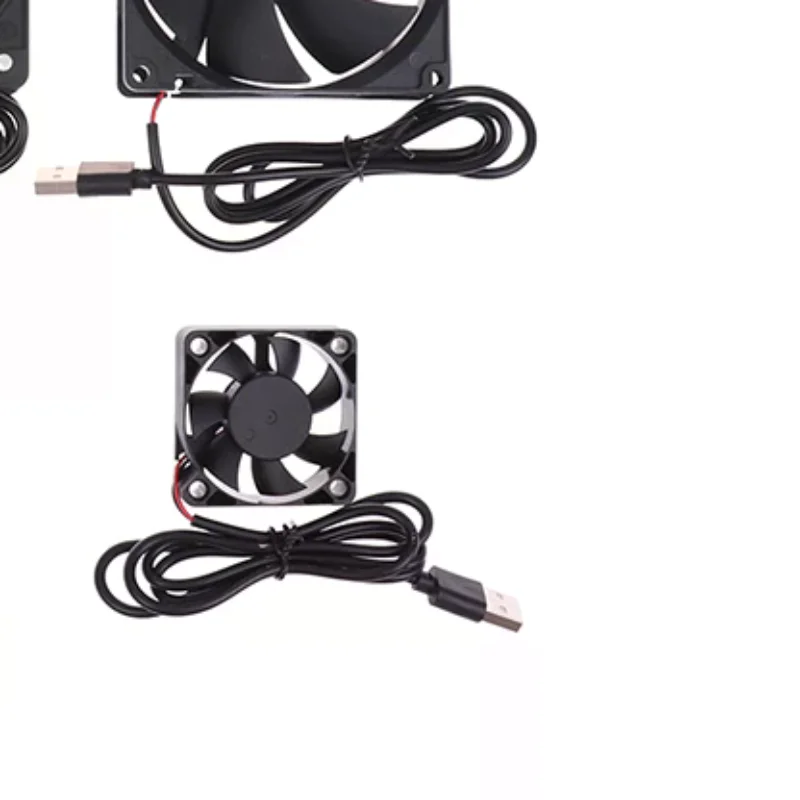 5V 무브러시 냉각 팬 USB 라우터 팬 컴퓨터 케이스 TV 박스 쿨링 케이스 50mm 80mm 90mm 120mm PC DIY 쿨러 데스크탑 팬
