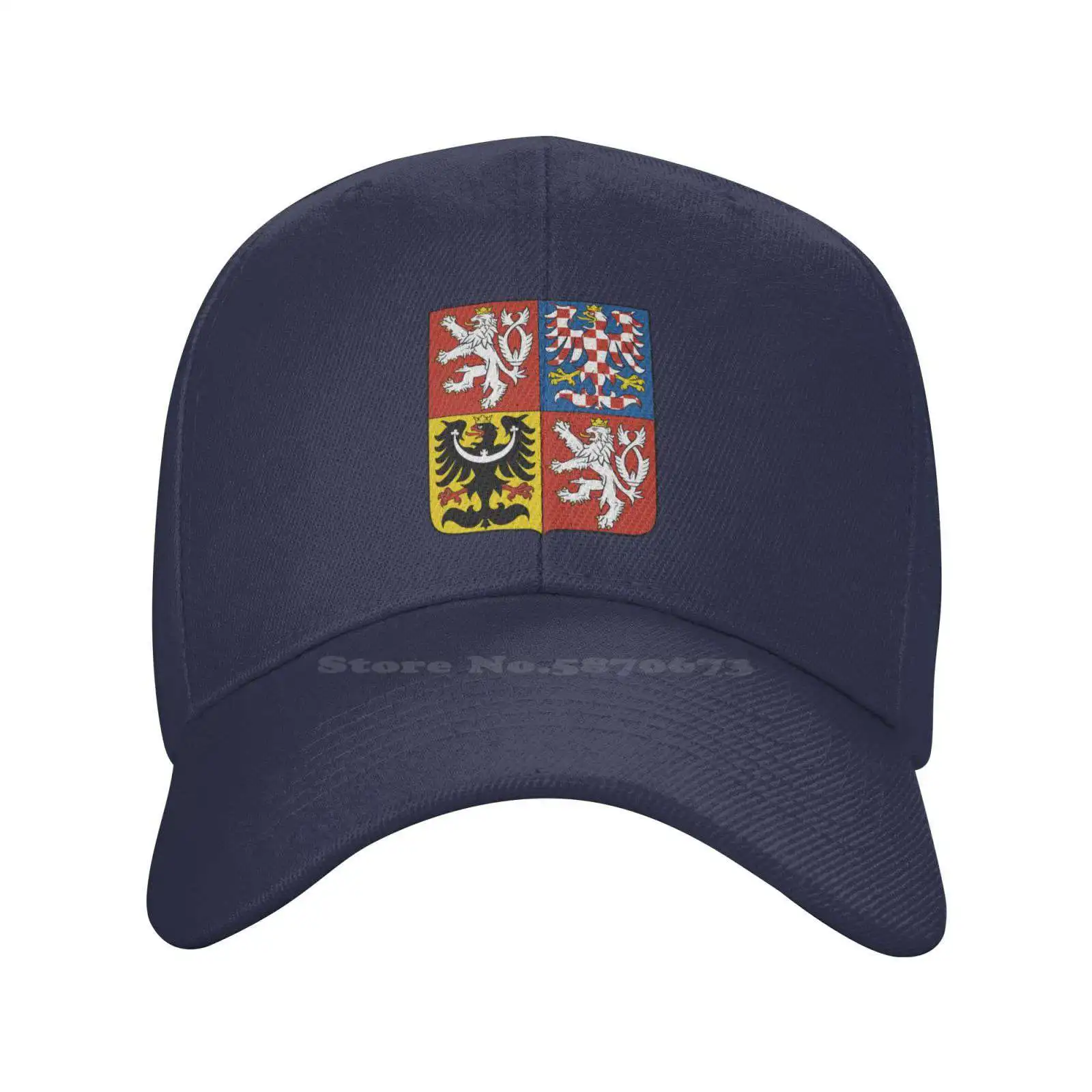 

Czech Republic Top Quality Logo Denim cap Baseball cap Knitted hat