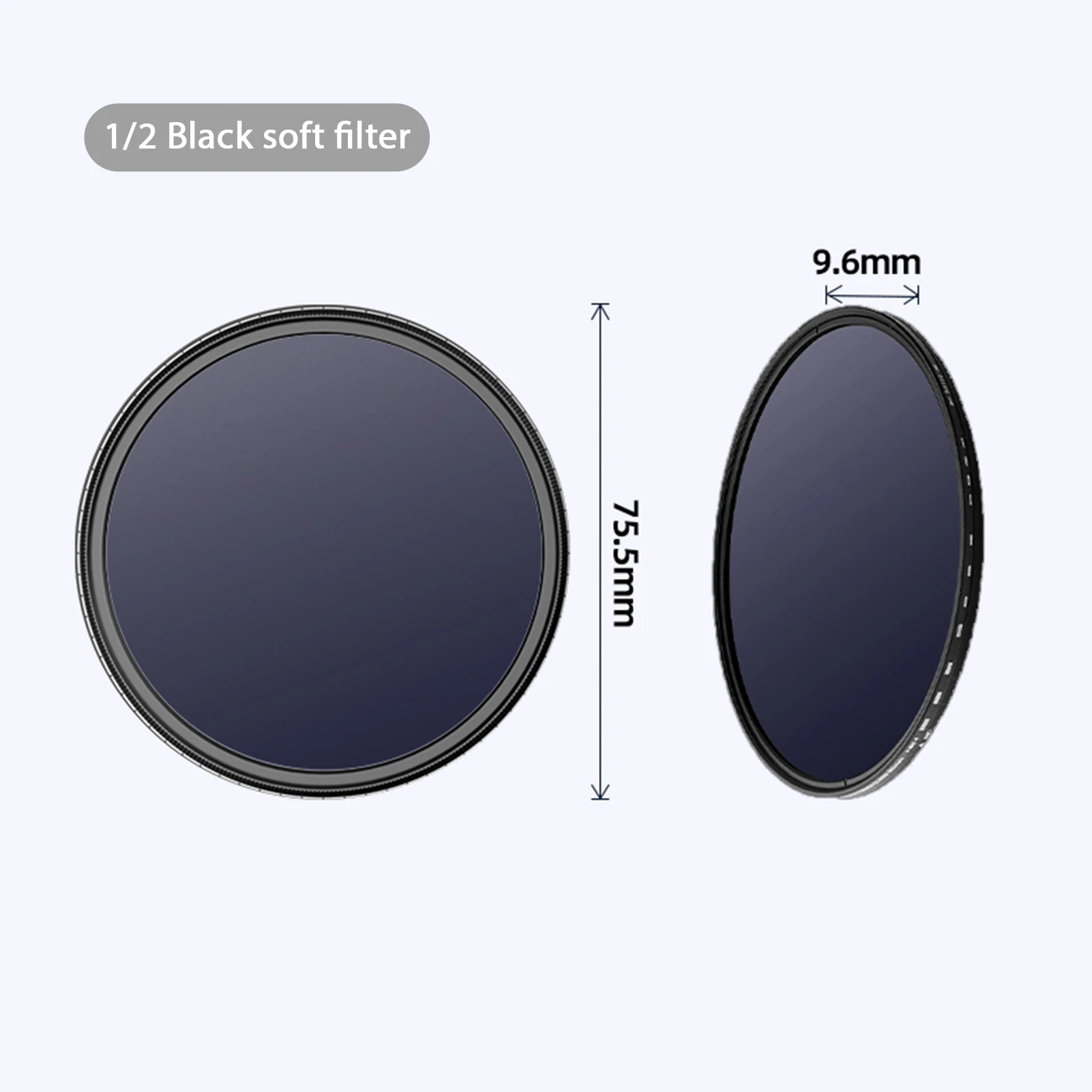 Camera lens filter Circular polarizing filter Variable nd filter Phone lens filter 6.1 In Magnetic Phone Filter Mount Holder with 67mm CPL+ ND2-400 + 1/2 Black Diffusion Filters for iPhone 15 Pro /15/ 14 Pro/ 14