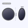 6.1 In Magnetic Phone Filter Mount Holder with 67mm CPL+ ND2-400 + 1/2 Black Diffusion Filters for iPhone 15 Pro /15/ 14 Pro/ 14 5