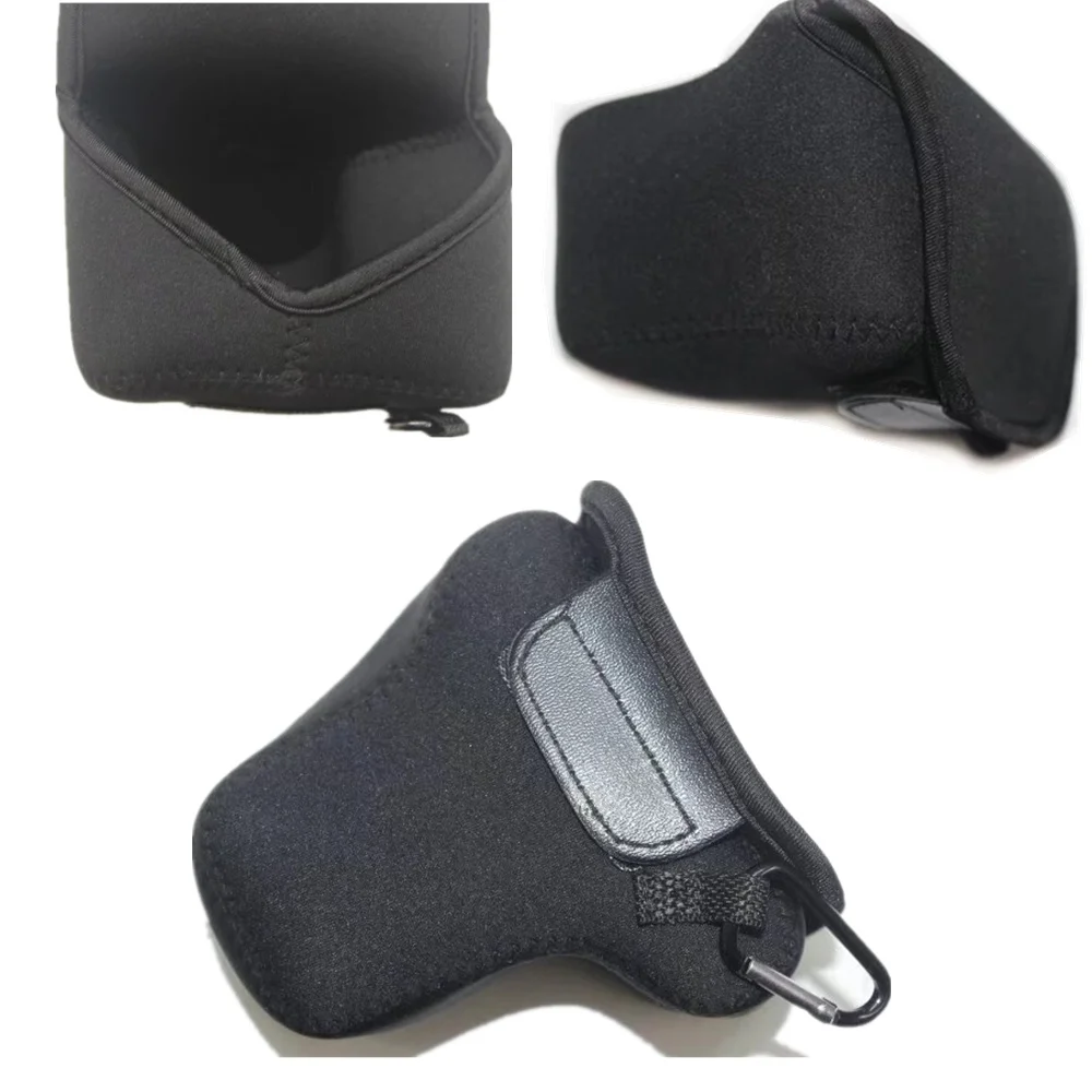 JJC Soft Neoprene Camera Pouch Case Bag – For Canon EOS M50 M5 + 15-45mm Lens