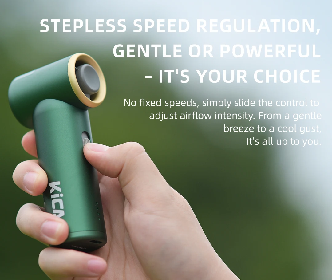 KICA Portable Mini Fan Pocket Air Blower Electric Turbo Fan Compresse Air Duster Rechargeable Metal Body Coolness BBQ Cleaner 6 Sb5a1f041a7764058a392d2d67e5c764c6